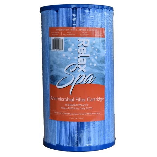 Relax Spa Filter Cartridge Antimicrobial - Including Refillable Pod System - PRB35-IN - Image 3