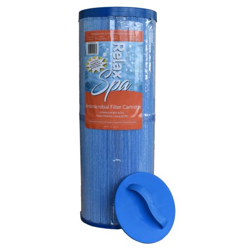 Relax Spa Filter Cartridge Antimicrobial - Including Refillable Pod System -  PWW50LM
