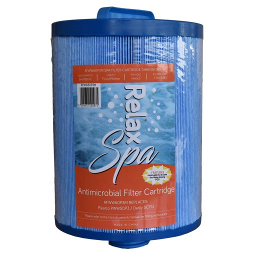 Relax Spa Filter Cartridge Antimicrobial - Including Refillable Pod System - PWW50P3M - Image 7