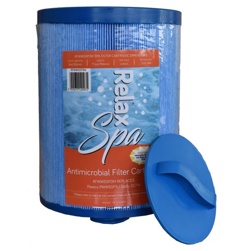 Relax Spa Filter Cartridge Antimicrobial - Relax Pod System Compatible - PWW50P3