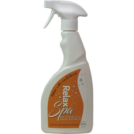 Plastica 6 x 500ml Relax Spa Vinyl Cover Cleaner and Preserver Spray