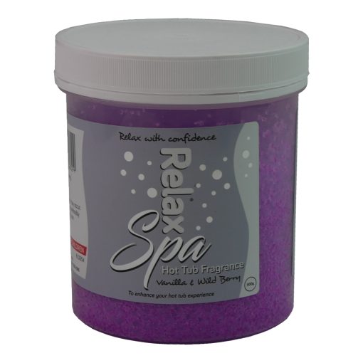 Plastica 500g Relax Spa Vanilla and Wild Berry Fragrance
