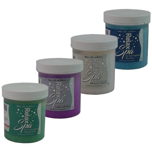 500g Relax Spa Fragrance Crystals - Mixed Scents - Box of 4