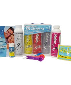Plastica Premium Relax Spa Starter Kit - Brominating Chlorine Granules