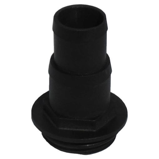 Plastica 1.5" Threaded Hosetail c/w O ring