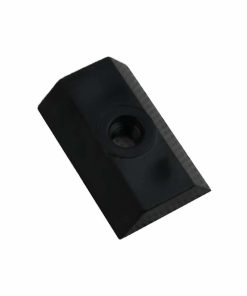 Plastica Small Outer Wedge pack of 10 Black