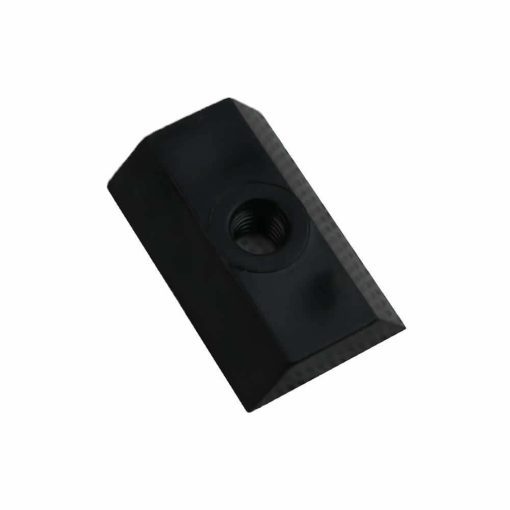 Plastica Small Outer Wedge pack of 10 Black