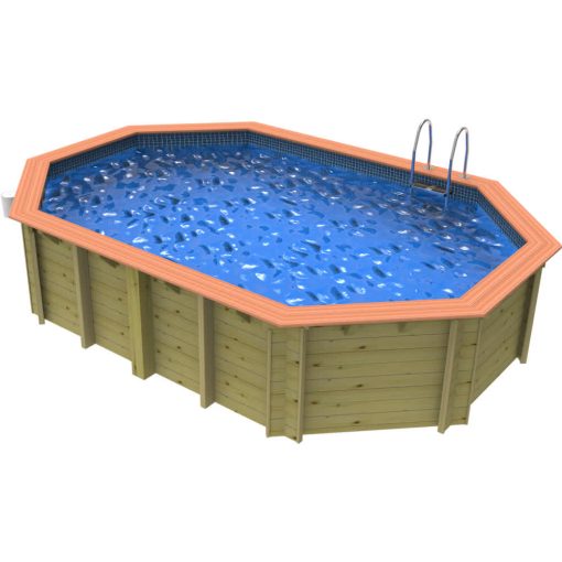 Plastica Belgravia Wooden Pool Package With PLAIN liner - Image 2