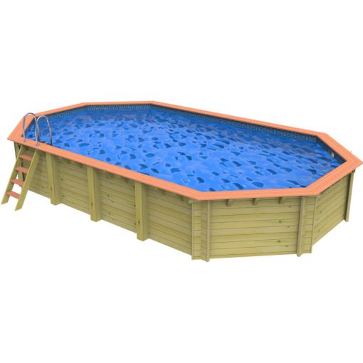 Plastica Westminster Wooden Pool Package with Argonaut/Endurance Filtration With PLAIN liner - Image 2