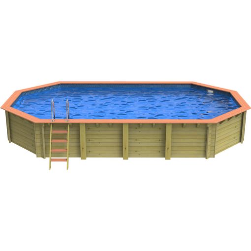 Plastica Westminster Wooden Pool Package with Argonaut/Endurance Filtration With PLAIN liner - Image 3