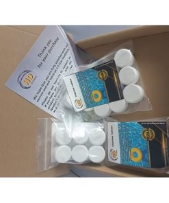 (12 Tablets) Multifunction Chlorine Tablets Swimming Pool Hot Tub Spa