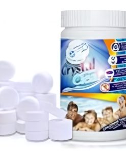 Crystal Clear Ultimate Chlorine Tablets 50 x 20g for Hot Tubs, Spa, Swimming Pools. 1kg