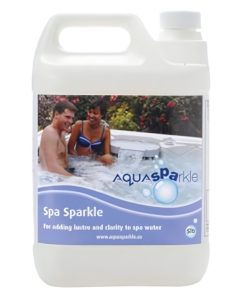 AquaSPArkle - Service Pack - Spa Sparkle 1 X 5lt water clarity clarifier hot tub