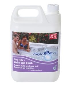 AquaSPArkle - Service Pack - Hot Tub Flush 1 X 5 litre jacuzzi cleaner