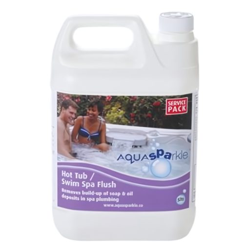 AquaSPArkle - Service Pack - Hot Tub Flush 1 X 5 litre jacuzzi cleaner