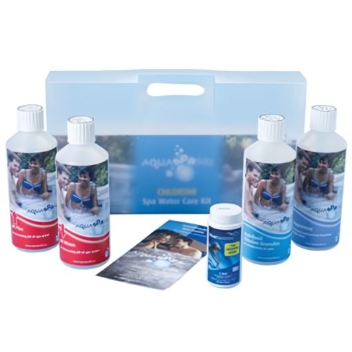 AquaSPArkle Spa Starter Kit - Chlorine 1 X Kits Chlorine pH- pH+ FoamAway Test Strips