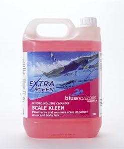 Blue Horizons Commercial Extra Kleen - Scale Kleen 1 X 5 litre clean scale oils scum dirt grime pool hot tub