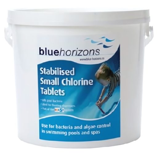 Blue Horizons - Mini 20g STABILISED Chlorine Tablets 1 X 10 kg SLOW RELEASE