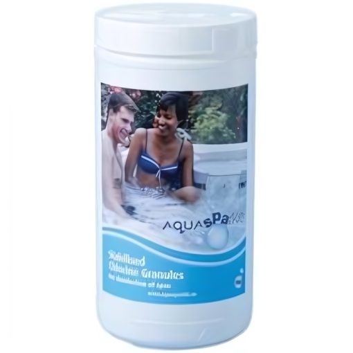 AquaSparkle Spa Stabilised Chlorine Granules - 1Kg