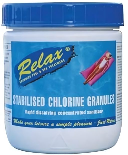 Plastica 500g Relax Stabilised Chlorine Granules