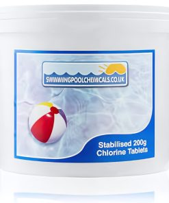 200g Stabilised Chlorine Tablets - Swimming Pool Chemicals - 10kg