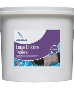 Champion Large Chlorine 200g Tablets 5kg - 5 Kg from Janitorial Supplies