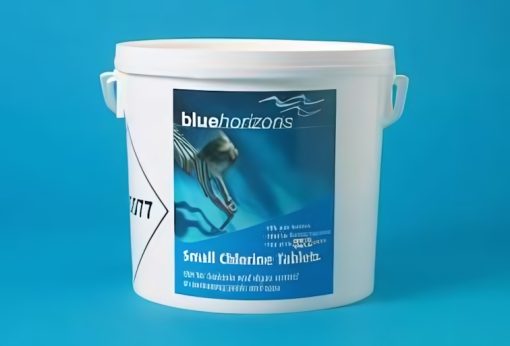 20g Small Blue Horizons Chlorine Tablets 5kg Bucket, Pool,spa,hot Tub Chemicals