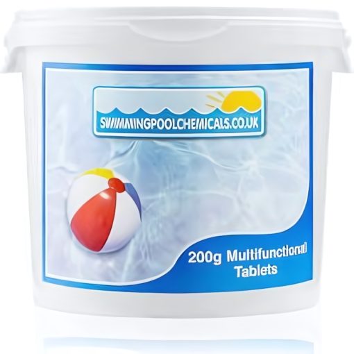 200g Multifunctional Chlorine Tablets - Swimming Pool Chemicals - 5kg