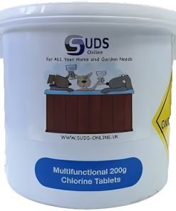 SUDS-ONLINE 5kg Multifunctional Chlorine Tablets 200g Swimming Pool Chemicals