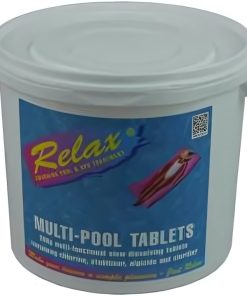 Plastica 5kg 200g Relax Chlorine Multi Pool Tablets