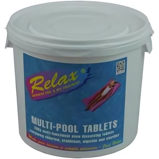 Plastica 5kg 200g Relax Chlorine Multi Pool Tablets