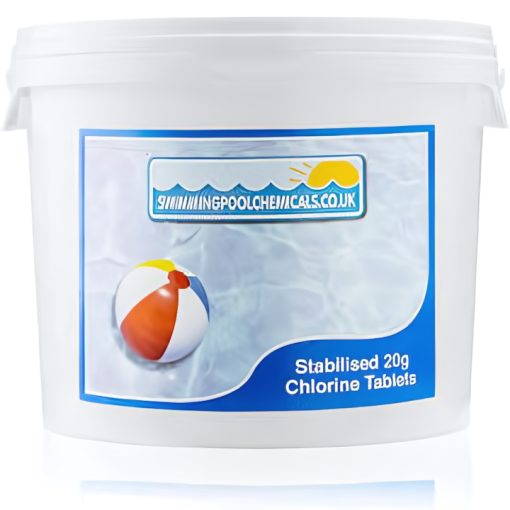20g Stabilised Chlorine Tablets - Swimming Pool Chemicals - 10kg