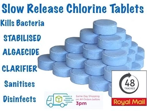 Multi Function Chlorine Tablets Granules 1kg 20g Pool Swimming Hot Tub