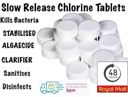 Chlorine Granules 1kg Chlorine Tablets 20g Hot Tub Swimming Pool Spa