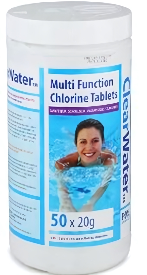 Clearwater CH0019 1 kg Multifunction Chlorine Tablets