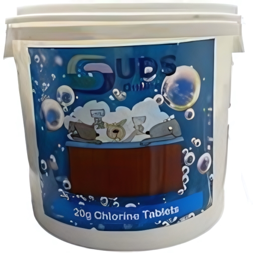SUDS-ONLINE 5kg Chlorine Tablets 20g Hot Tub Spa Tubs