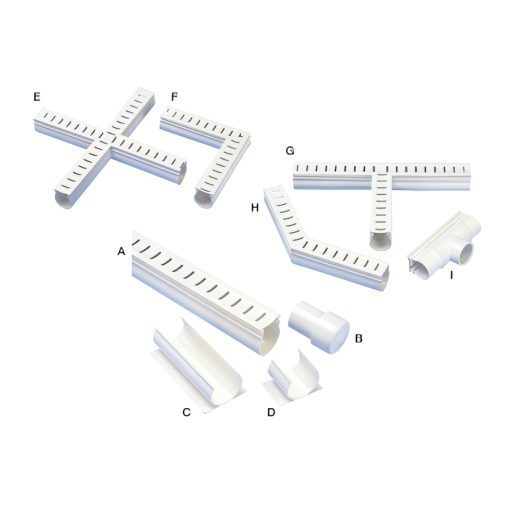 Certikin Drainage Channel DR4310P | Drainage Channel 3m (9' 10") Length (A)