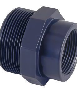 Certikin Grey PVC Hexagon Reducer GP100034TMF | Size 1 inch x ¾ inch
