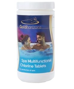 Gold Horizons - Spa Multifunctional 20g Chlorine Tablets 6 X 1kg slow release high content strong