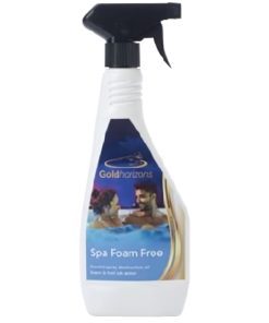 GOLD HORIZONS - Spa Foam Free 12 X 0.5 litre foam remover cleaner bubbles