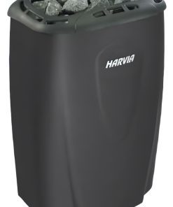 Moderna Heaters SHM060XEB | 6kW heater (black) with digital controls - add stones 20kg