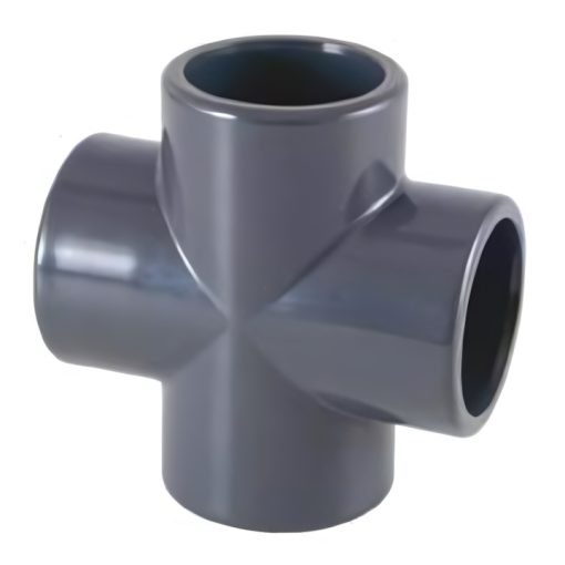 Certikin SPX02590X | Size 25 Grey PVC Pipe & Fittings - Metric > Grey Cross