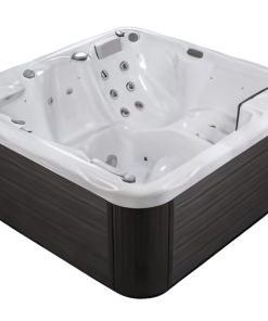 Valete Spas VS/PE/SS/G | Pershore Spa - Sterling Silver Shell - Grey Cabinet