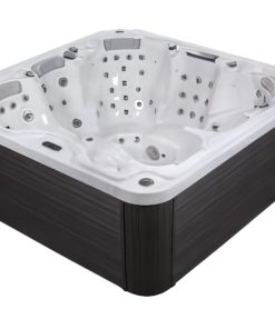 Valete Spas VS/ST/SS/G | Stratford Spa - Sterling Silver Shell - Grey Cabinet