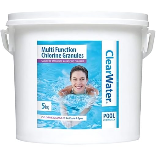 Bestway Clearwater Multifunction Chlorine Tabs 5kg 250 x 20g 5KG of Tabs For Swimming Pools