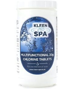 Kleen Spa Multifunctional 20g Chlorine Tablets for Hot Tub