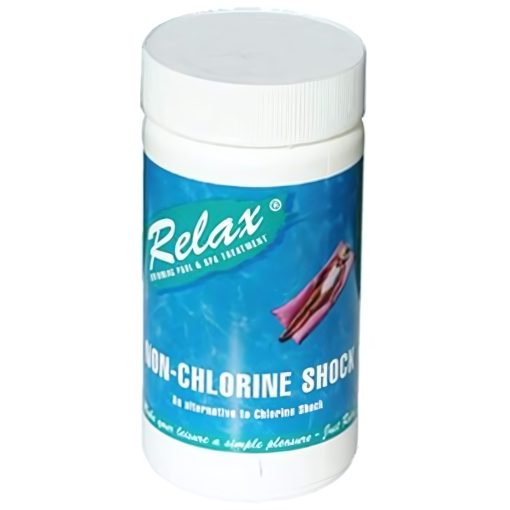 RELAX 1kg Non Chlorine Shock Granules Hot Tub Pool Spa Water Treatment Grade A