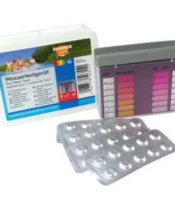 Summer Fun Chlorine and PH Test Set Chlorine Testers Swimming Pool Testers