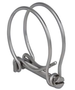 Certikin 12Mm/0.50” Double Wire Clip - Pack Of 10 (FPDW12/10)