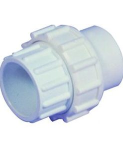 Certikin 1.5" White ABS Pipe & Fittings  CP15SU/5 | 1.5" Socket unions (5 per pack)
